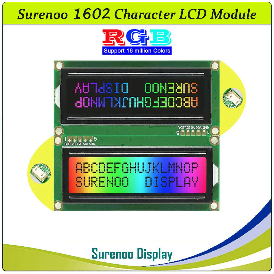 Lcd 1602 - Grove 162 16X2 1602 3.3-5V Module