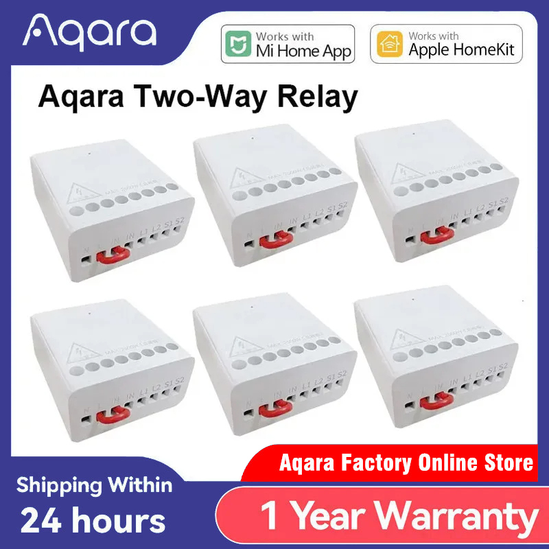 Relay Module 1 Channel - Module de contrôle bidirectionnel intelligent Aqara,
