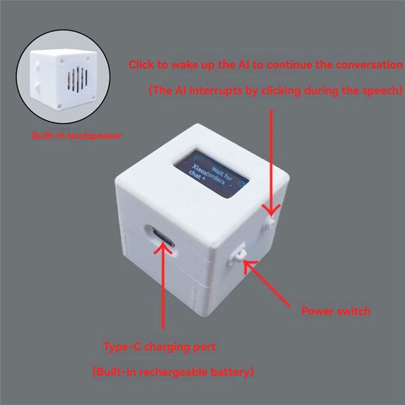 Boîte robotique de chat vocal  - Oled Display 0.96 avis et prix