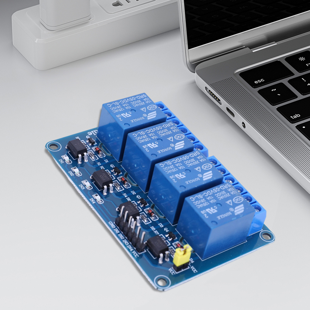 Carte de relais 4 canaux 5V 12 - Relay Module 4 Channel avis et prix