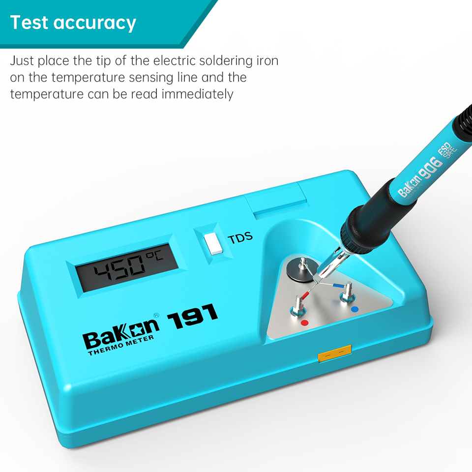 Bakon BK191 Thermomètre testeu - Soldering Iron Temperature Probe avis et prix