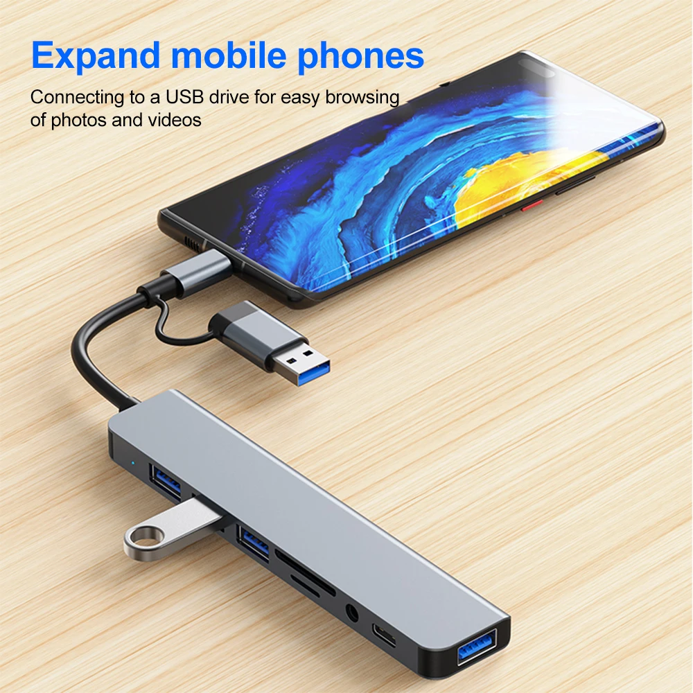 HUB USB 3.0 5Gbps, Station d'a - Sd Card Module avis et prix