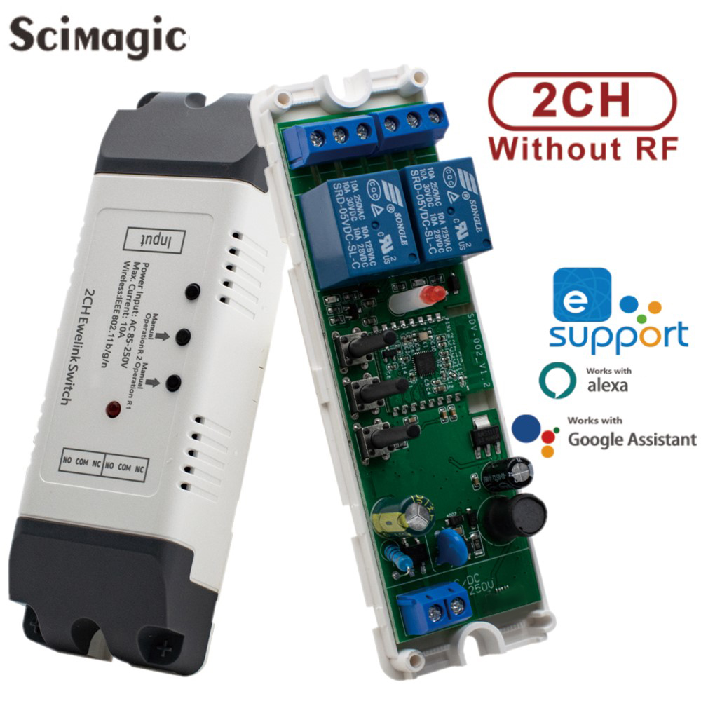 2CH Wifi Smart Switch Module R - Relay Module 4 Channel avis et prix
