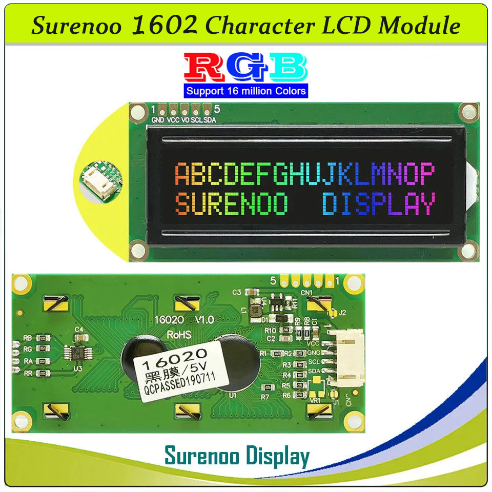 Grove 162 16X2 1602 3.3-5V Mod - Lcd 1602 avis et prix