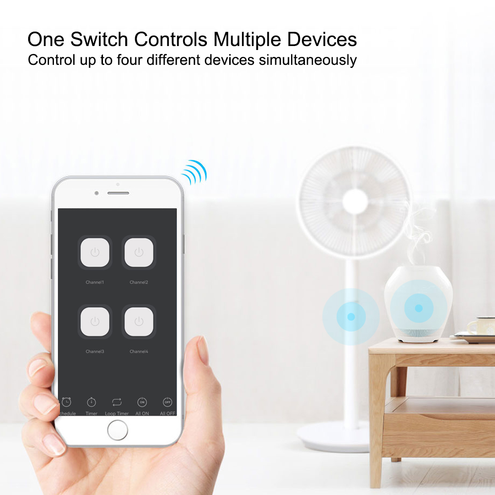Commutateur intelligent Tuya,  - Relay Module 4 Channel avis et prix