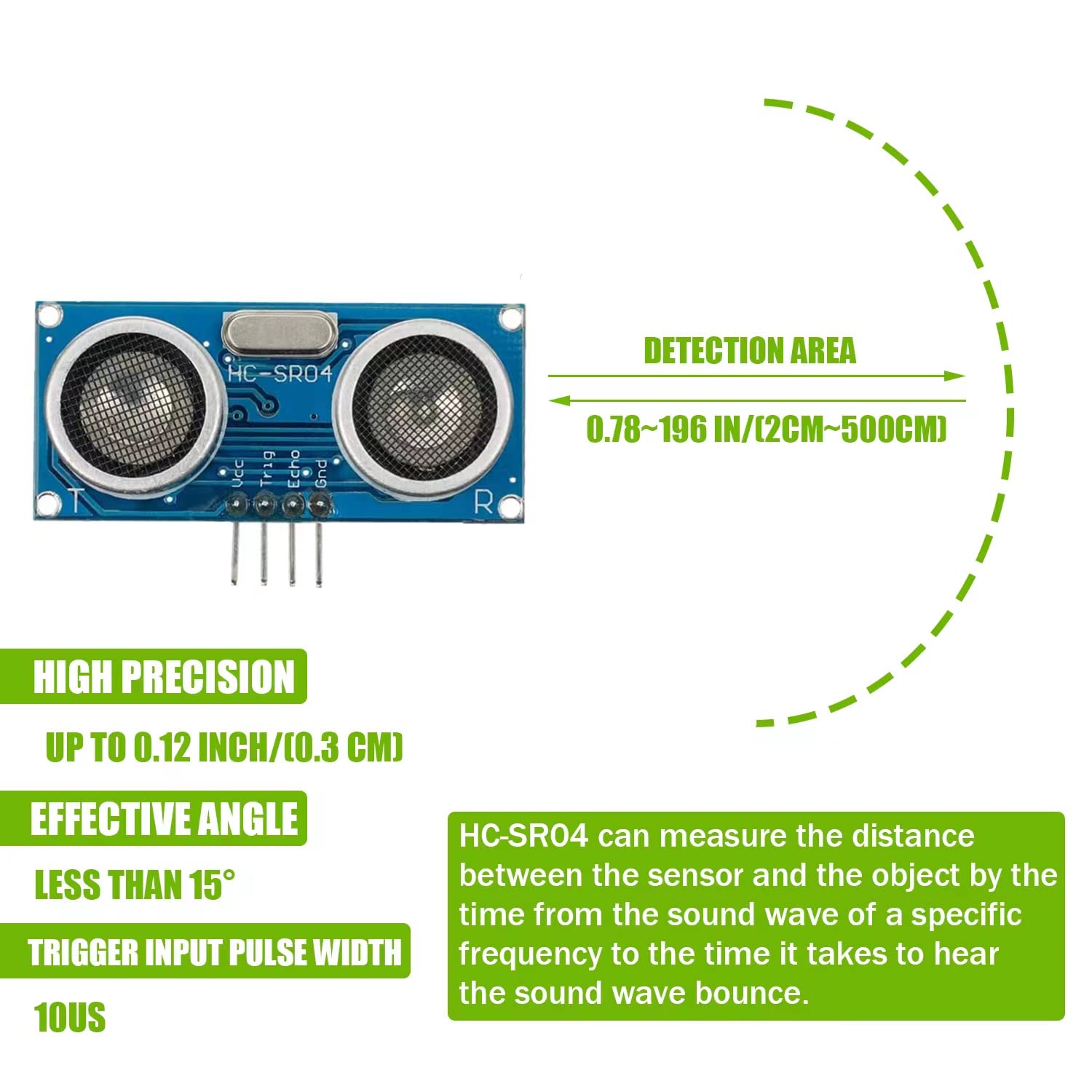 Module de Distance de capteur  - Ultrasonic Sensor Hc-Sr04 avis et prix