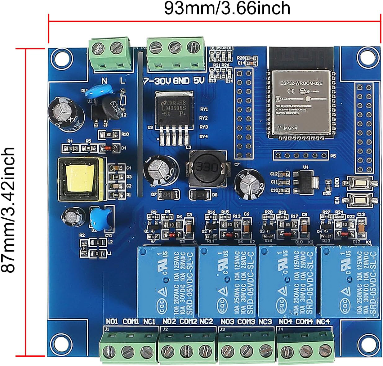 Module de relais à 4 canaux po - Relay Module 4 Channel avis et prix