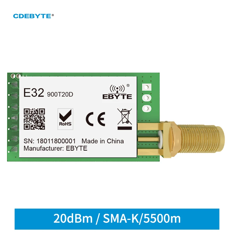 Ebyte E32-900T20D V8 LoRa 868M - Lora Sx1278 avis et prix