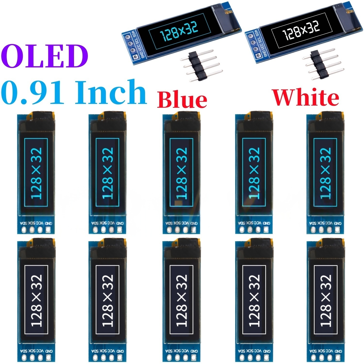 XZG 1-20PCS Écran OLED LCD 0,9 - Ssd1306 avis et prix