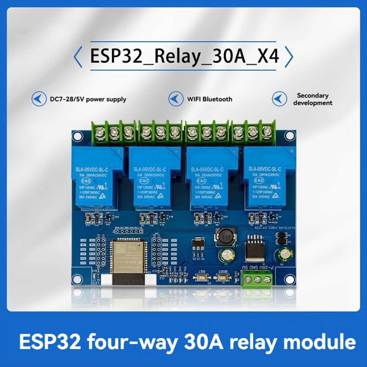 Module de relais 4 canaux HDL  - Relay Module 4 Channel avis et prix