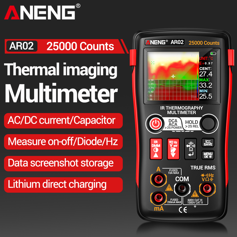 Multimètre à imagerie thermiqu - Tft Display 2.4 avis et prix